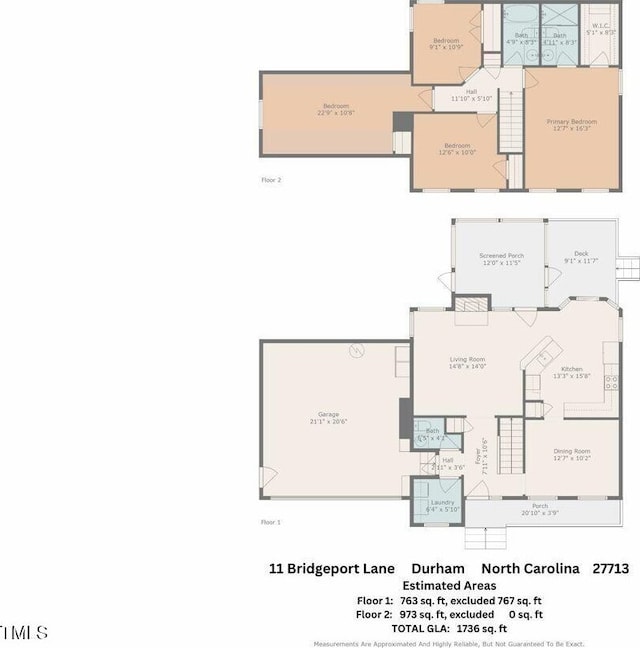 11 Bridgeport Dr, Durham, NC 27713 - floor plan