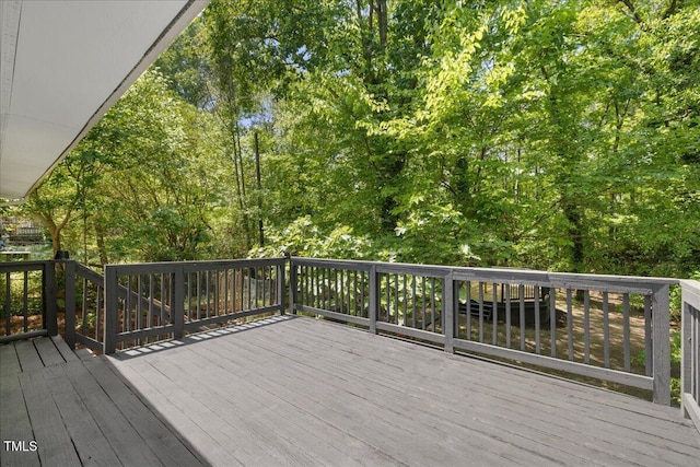 2904 Sprucewood Dr, Durham, NC 27707 - view of wooden deck