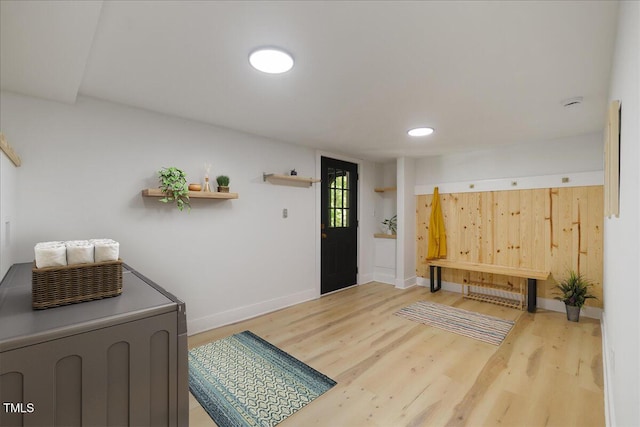 2904 Sprucewood Dr, Durham, NC 27707 - interior space featuring baseboards and wood finished floors