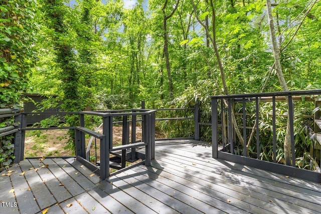 2904 Sprucewood Dr, Durham, NC 27707 - view of deck