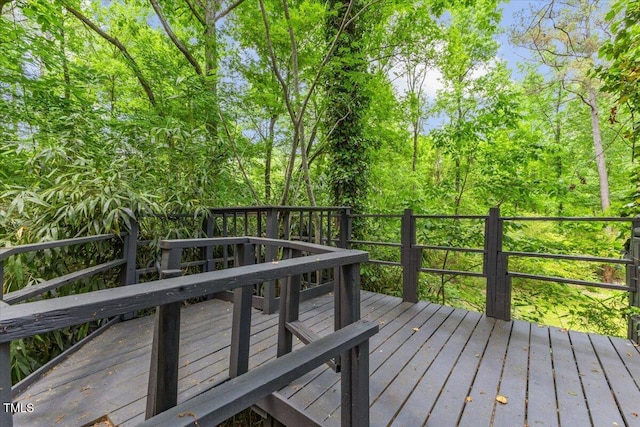 2904 Sprucewood Dr, Durham, NC 27707 - view of wooden terrace