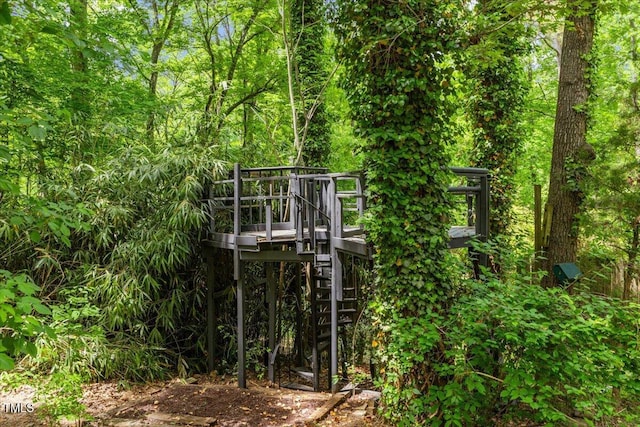 2904 Sprucewood Dr, Durham, NC 27707 - exterior space with stairway