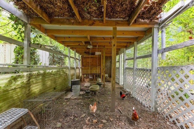2904 Sprucewood Dr, Durham, NC 27707 - exterior space featuring an outbuilding and an exterior structure
