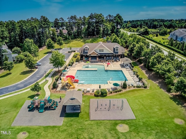 bird's eye view