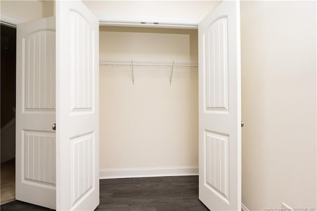 view of closet