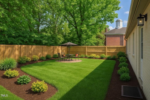 623 Massey Ave, Durham, NC 27701 - view of yard featuring a patio area