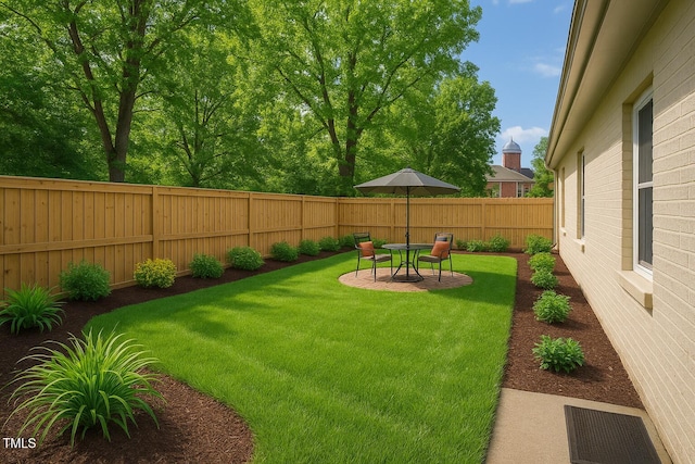 623 Massey Ave, Durham, NC 27701 - view of yard featuring a patio