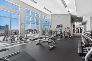 view of gym