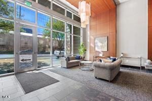 view of community lobby
