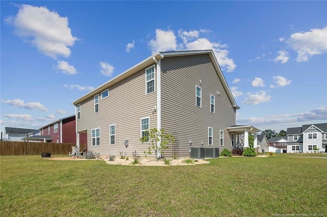 5113 Boxcut Ln, Hope Mills, NC 28348 - view of side of property featuring central air condition unit