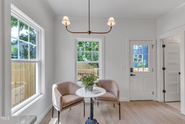 801 N Elm St, Durham, NC 27701 - entryway with baseboards and light wood finished floors
