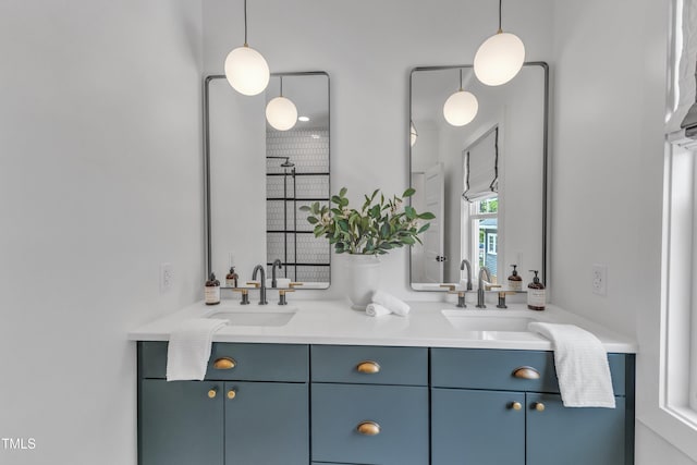 801 N Elm St, Durham, NC 27701 - full bathroom with a sink and double vanity