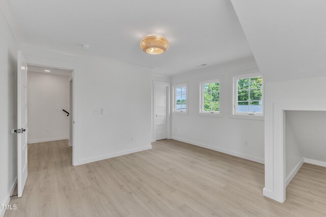 801 N Elm St, Durham, NC 27701 - interior space with light wood-style floors and baseboards