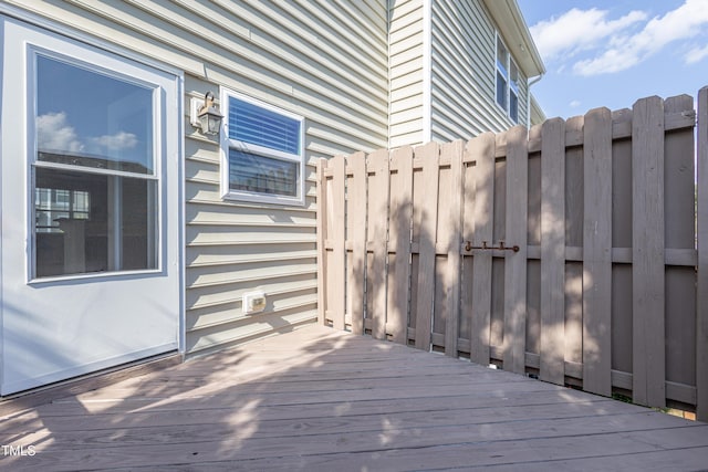 view of deck