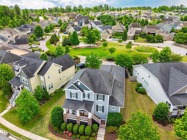 281 N Serenity Hill Cir, Chapel Hill, NC 27516 - aerial perspective of suburban area
