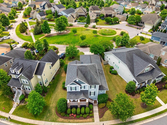 281 N Serenity Hill Cir, Chapel Hill, NC 27516 - aerial perspective of suburban area