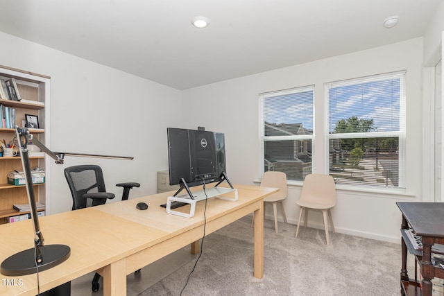 138 Rialto St, Chapel Hill, NC 27516 - office area featuring baseboards and carpet