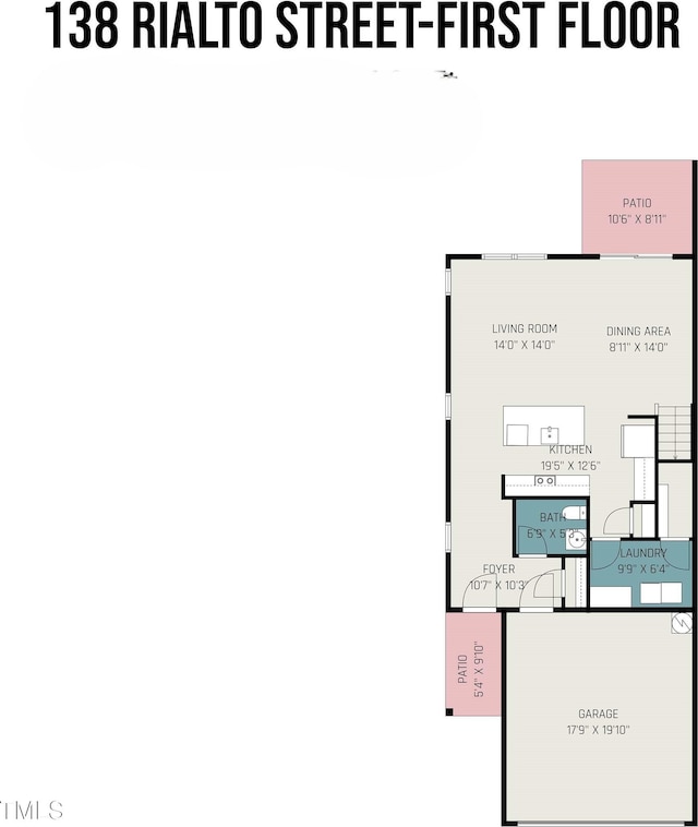 138 Rialto St, Chapel Hill, NC 27516 - plan