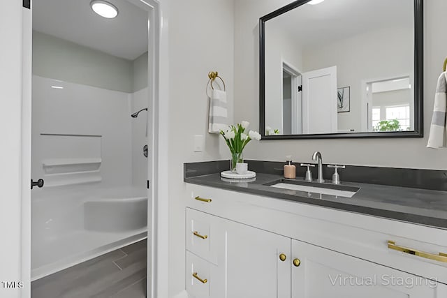 1304 Seaton Rd Unit 24, Durham, NC 27713 - full bathroom with vanity and a shower