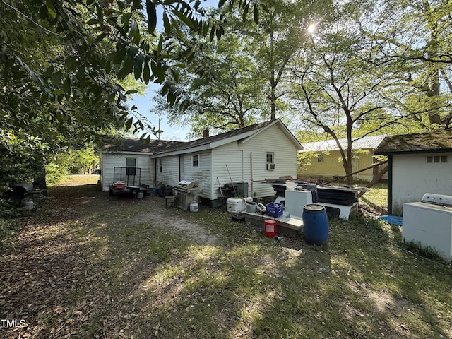 view of rear view of property