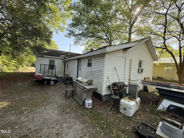 view of back of property