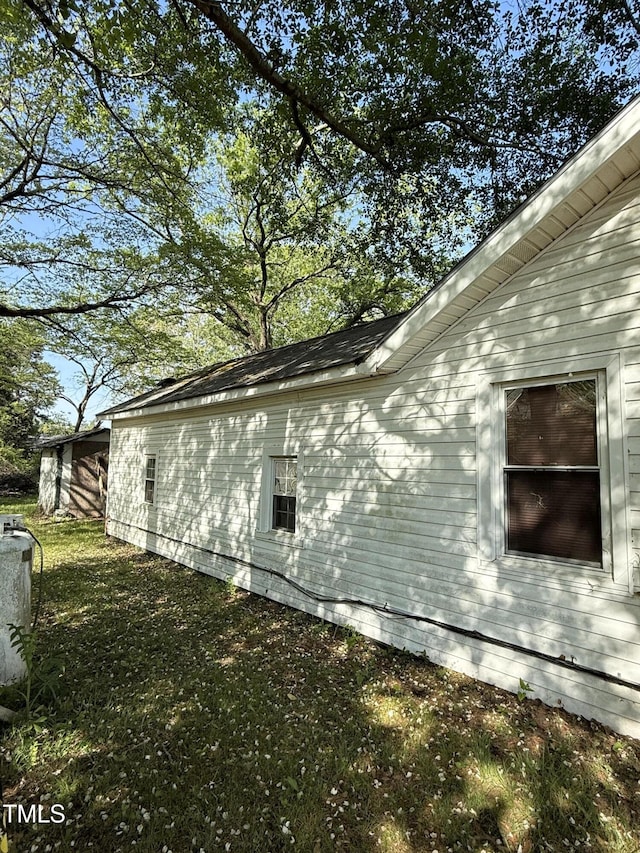 view of side of home