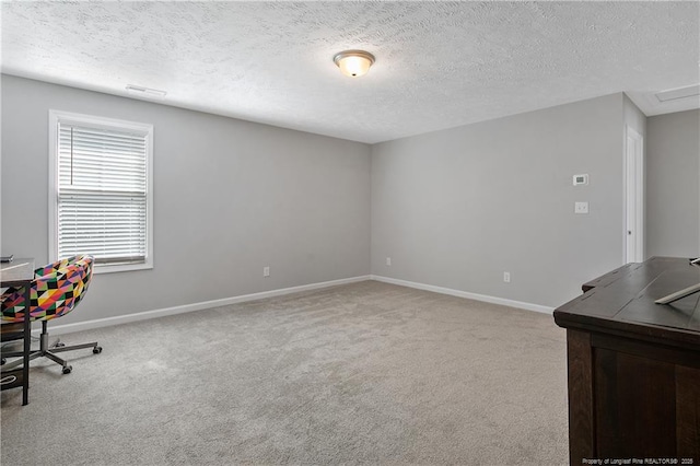 4631 Cedar Pass Dr, Hope Mills, NC 28348 - interior space with carpet floors, a textured ceiling, and baseboards
