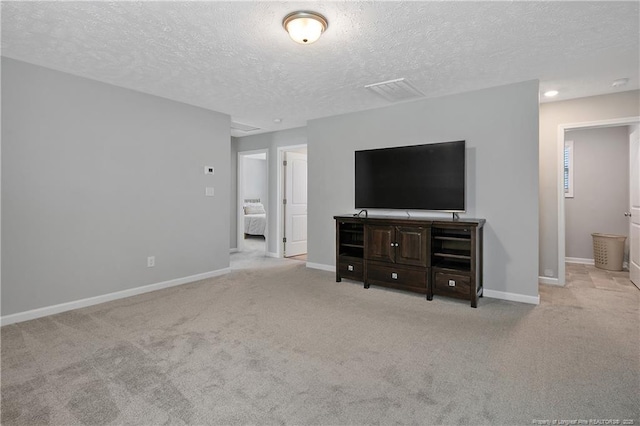4631 Cedar Pass Dr, Hope Mills, NC 28348 - unfurnished living room with carpet floors, baseboards, and a textured ceiling
