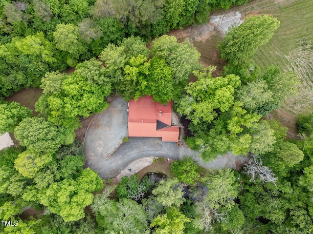 aerial view