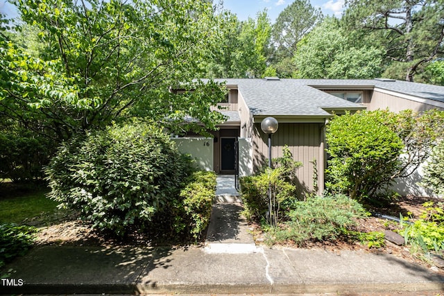 16 Tottenham Ln Unit 16, Chapel Hill, NC 27517 - view of front of house featuring a shingled roof