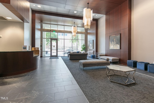 view of building lobby