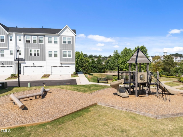 view of community playground