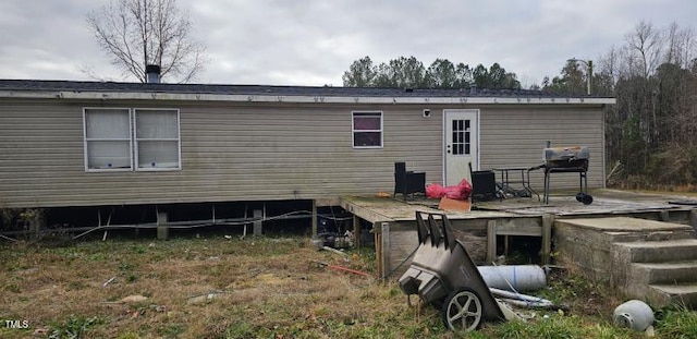 view of rear view of house