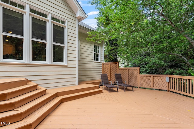 2709 Penfold Ln, Wake Forest, NC 27587 - view of deck