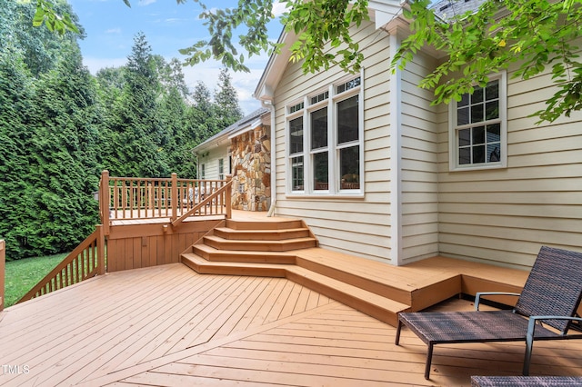 2709 Penfold Ln, Wake Forest, NC 27587 - view of deck