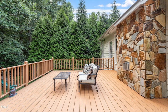 2709 Penfold Ln, Wake Forest, NC 27587 - view of wooden terrace