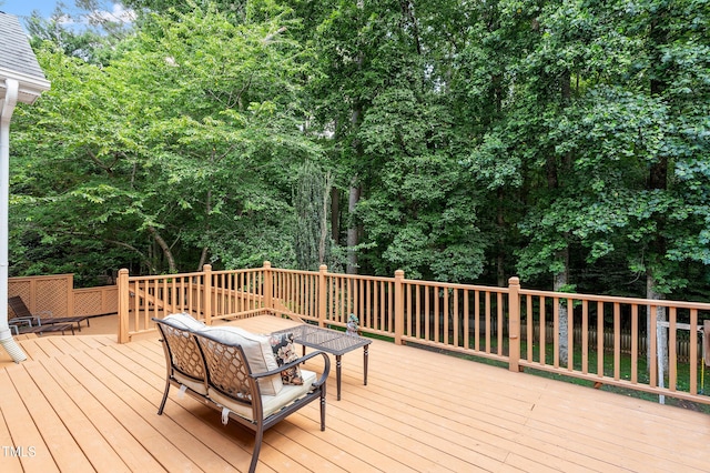 2709 Penfold Ln, Wake Forest, NC 27587 - view of wooden deck