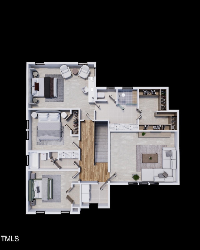 1813 Bennett St, Raleigh, NC 27604 - property floor plan