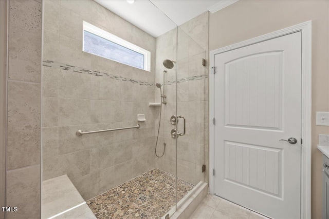 1533 Santa Lucia St, Wake Forest, NC 27587 - bathroom with a shower stall and vanity