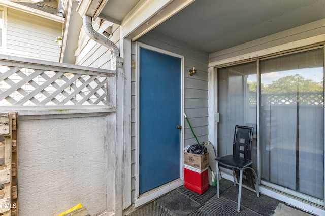 view of entrance to property
