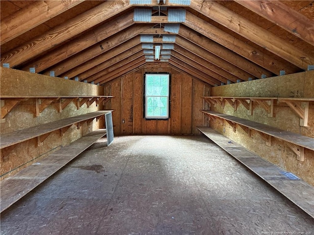 921 Pickard Rd, Sanford, NC 27330 - view of unfinished attic