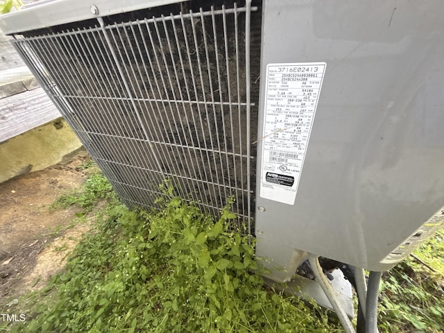 345 Guest Rd, Pelham, NC 27311 - details featuring cooling unit