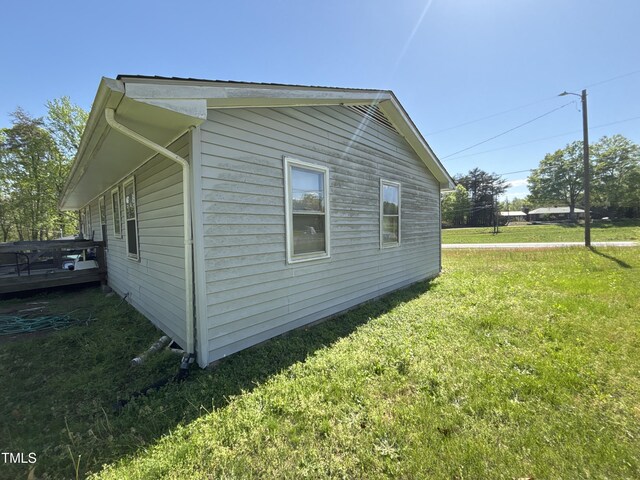 345 Guest Rd, Pelham, NC 27311 - view of property exterior with a yard