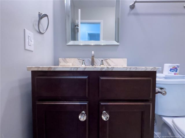 6739 Irongate Dr Unit B, Fayetteville, NC 28306 - bathroom with vanity and toilet