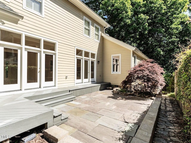 1605 Park Dr, Raleigh, NC 27605 - back of house with a patio and a deck