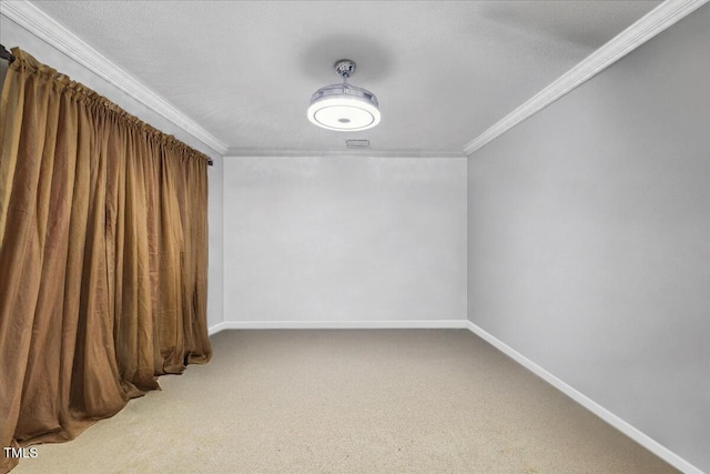 interior space with carpet flooring, baseboards, and visible vents