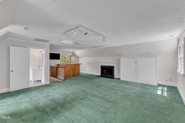 bonus room featuring visible vents, carpet, and baseboards