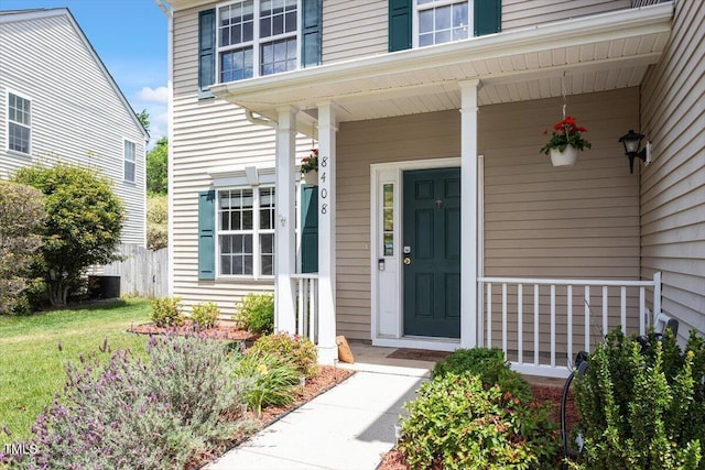 8408 Haines Creek Ln, Raleigh, NC 27616 - view of doorway to property