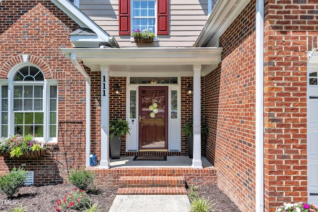 111 Ferncroft Ct, Cary, NC 27519 - entrance to property featuring brick siding