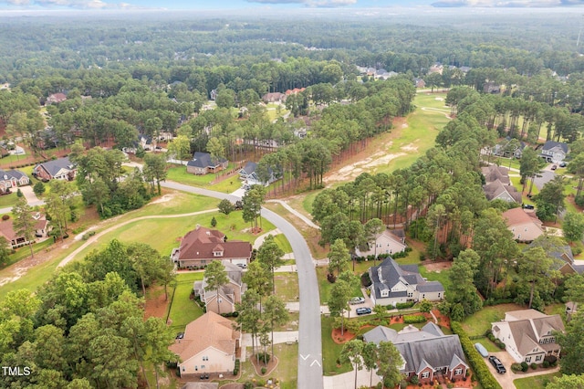 200 Heather Brook Cir, Spring Lake, NC 28390 - aerial view with a residential view, a view of trees, and golf course view
